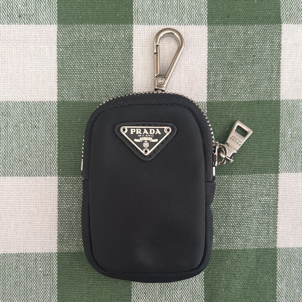 Prada Black mini pouch bag accessory